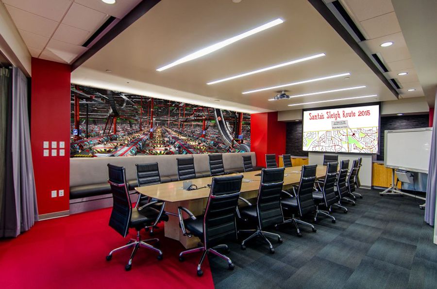CCS recently completes Santa’s Executive Conference Room
